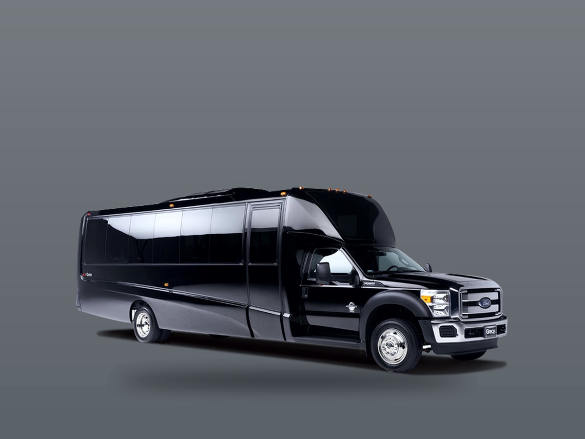 Smart Ride mid-size shuttle bus